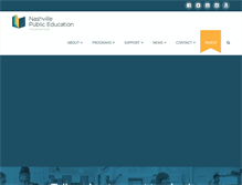 Tablet Screenshot of nashvillepef.org